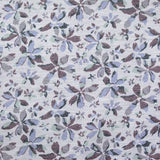 Lavender Scattered-Flower Knit, Polyester