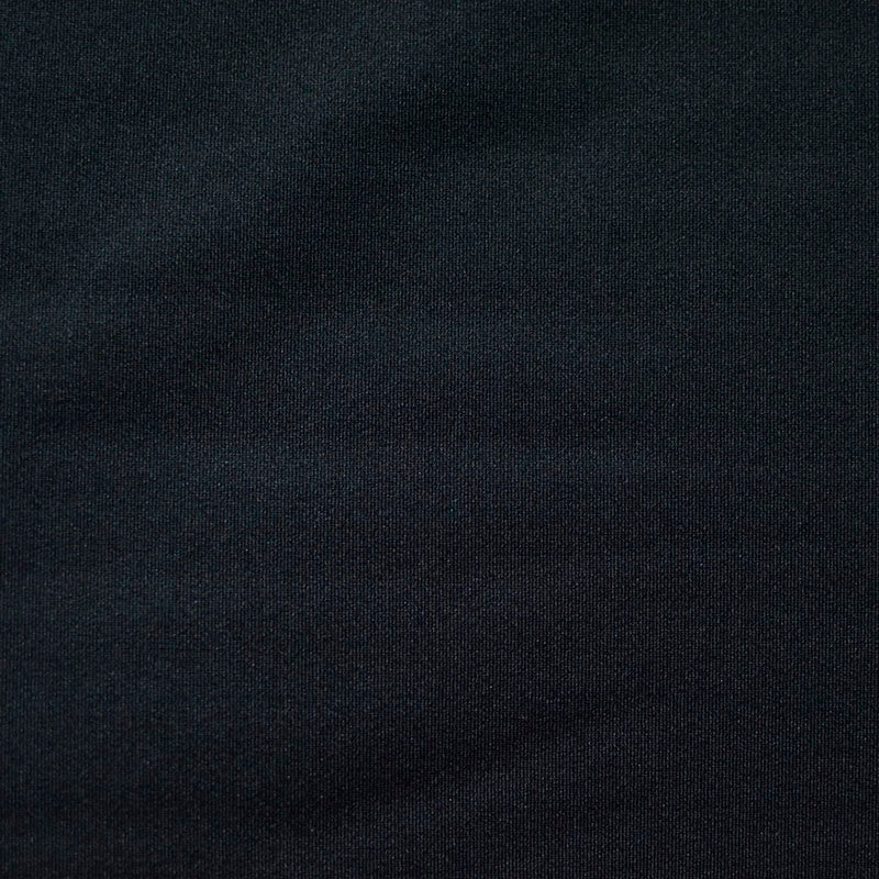Polyester Stretch Warp Knit Fabric, 221 gsm, 160 cm — Black