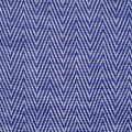 Blue Chevron Chunky Knit, Cotton-Poly