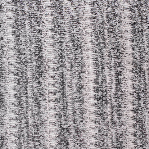Black Marl Chunky Knit, Poly-Viscose, 200 gsm, 180 cm