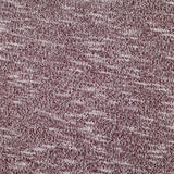 Dark Red Heather Chunky Knit, Poly-Viscose