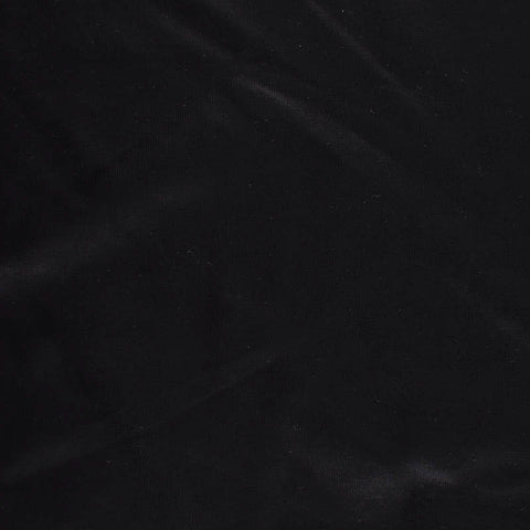 100% Polyester Knit Fabric, 160 gsm, 147 cm — Black