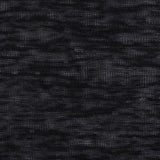 Black Heathered-Marl Chunky Knit, Viscose-Poly