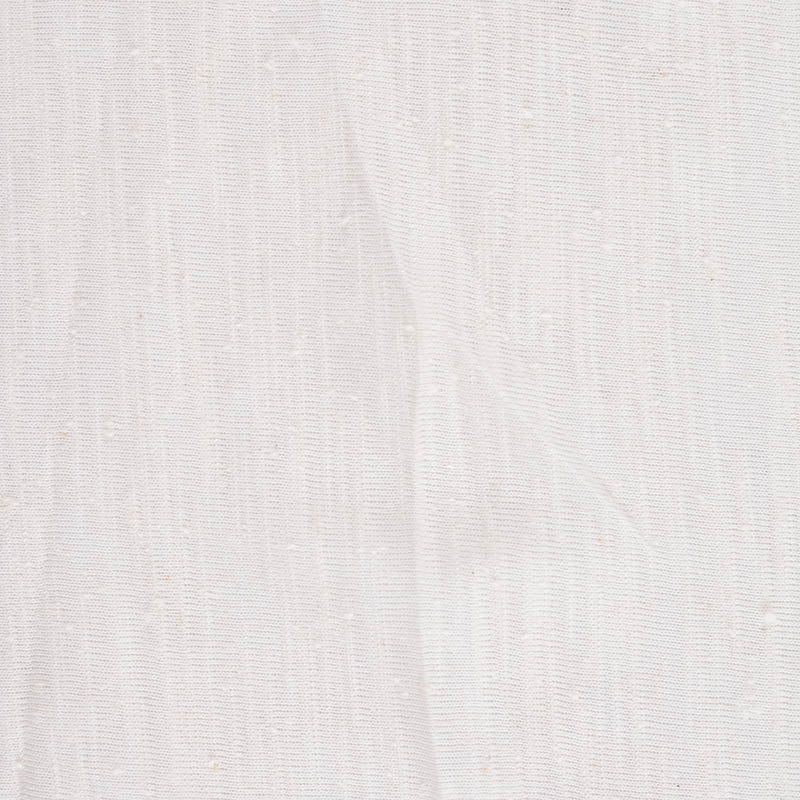 Cotton Viscose Jersey Knit Fabric, 155 gsm, 175 cm — White