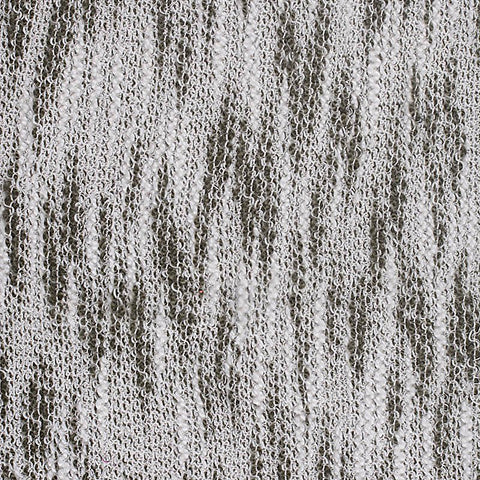 Dark Grey Heathered-Marl Knit, Poly-Viscose, 286 gsm