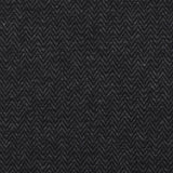 Dark Grey Herringbone Chunky Knit, Polyester