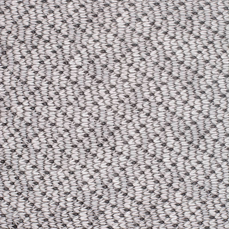 Dark Grey Marl Chunky Knit, Poly-Viscose, 169 gsm