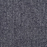 Navy Marl Rib Knit, Viscose-Poly — texture