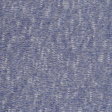 Blue Marl Rib Knit, Poly-Viscose — texture
