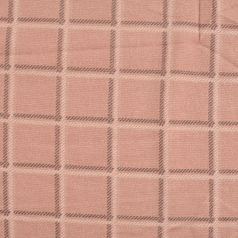 Pink Check Knit, Polyester