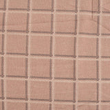 Pink Check Knit, Polyester — texture