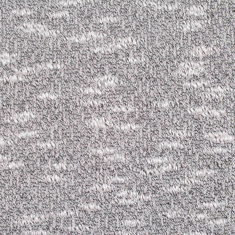 Dark Grey Marl Chunky Knit, Viscose-Poly, 190 gsm