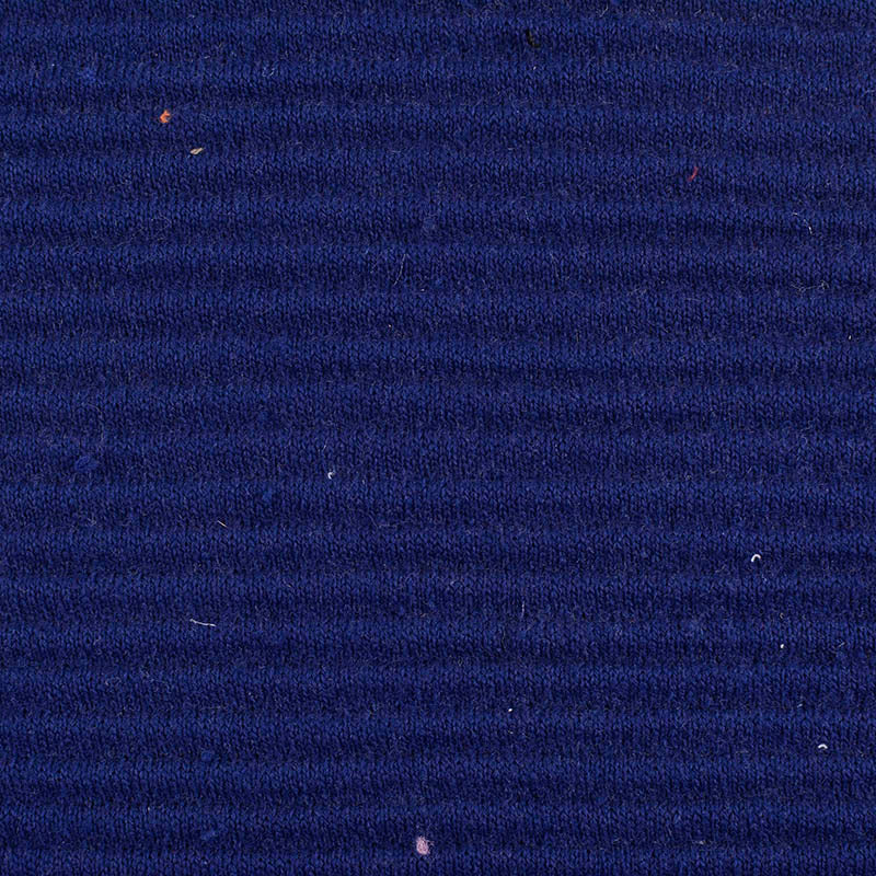 Viscose Polyester Knit Fabric, 595 gsm, 175 cm — Navy