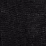 Black Marl Interlock Knit, Poly-Cotton