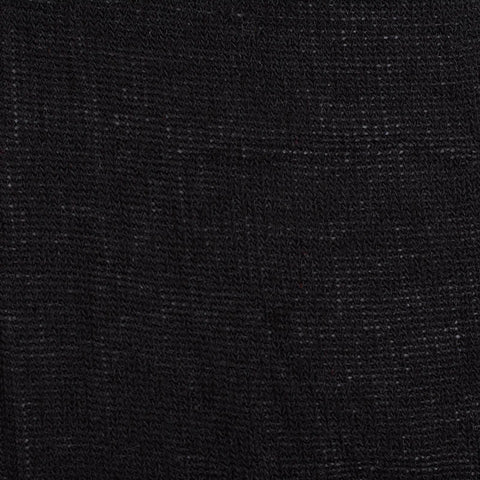 Black Marl Interlock Knit, Poly-Cotton, 286 gsm