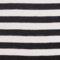Striped Polyester Viscose Stretch Chunky Knit Fabric, 170 gsm, 160 cm — White