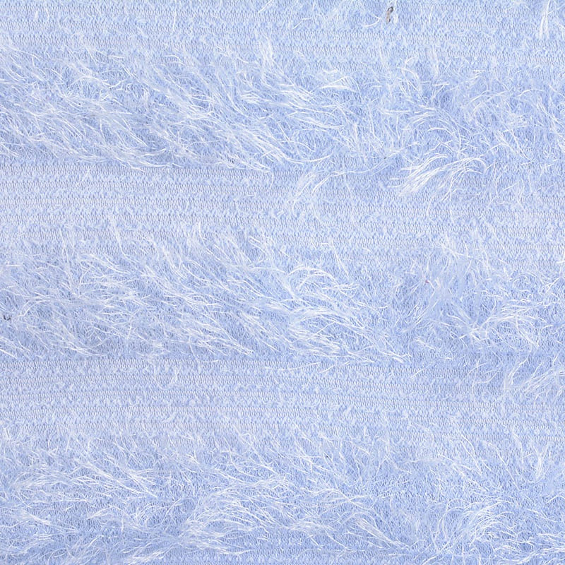 Light Blue Stripe Knit, Polyester, 228 gsm