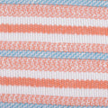 White Horizontal-Stripe Chunky Knit, Viscose