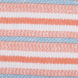White Horizontal-Stripe Chunky Knit, Viscose