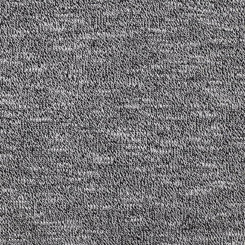 Black Marl Jersey Knit, Poly-Viscose, 180 gsm