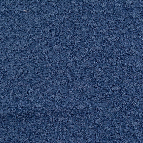 Jacquard 100% Polyester Knit Fabric, 160 gsm, 150 cm — Navy, ref EF-10437