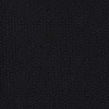 Jacquard Polyester Stretch Interlock Knit Fabric, 245 gsm, 153 cm — Black