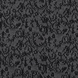 Black Abstract Jersey Knit, Polyester
