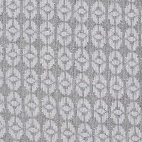 Grey Tone-on-Tone Interlock Knit, Poly-Cotton
