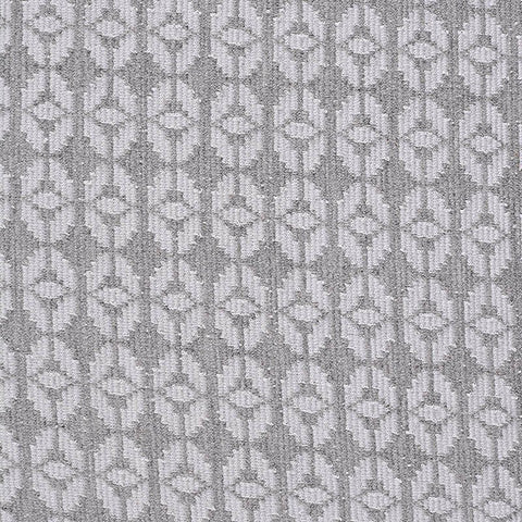 Grey Tone-on-Tone Interlock Knit, Poly-Cotton