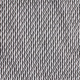 Black Lines Jersey Knit, Viscose-Poly