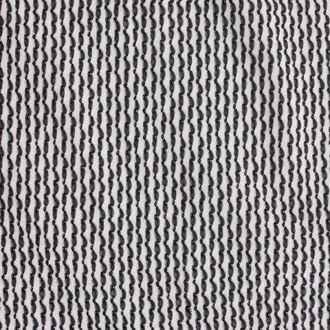 Black Lines Jersey Knit, Viscose-Poly