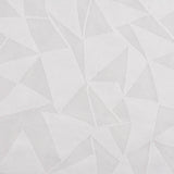 White Geometric Jacquard, Polyester