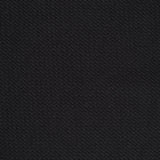 Jacquard Polyester Stretch Interlock Knit Fabric, 260 gsm, 150 cm — Black