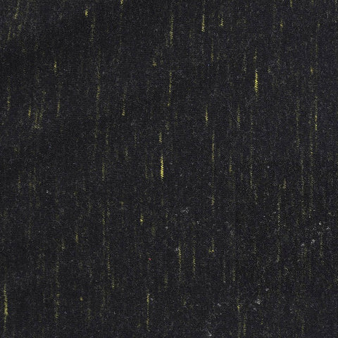 Black Flecks Scuba Knit, Cotton-Poly