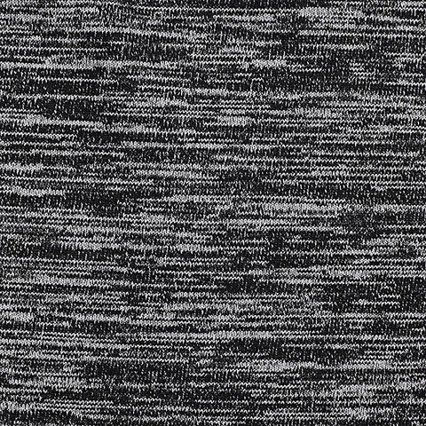 Black Marl Chunky Knit, Poly-Viscose, 300 gsm