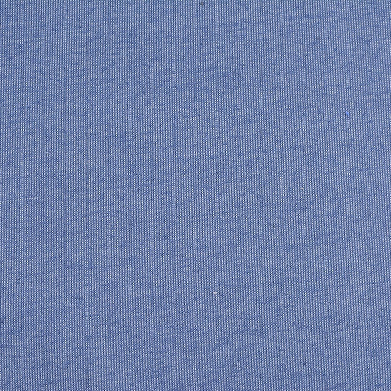 Cotton Polyester Interlock Knit Fabric, 300 gsm, 165 cm — Blue