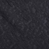 Black Tone-on-Tone Jacquard, Poly-Cotton