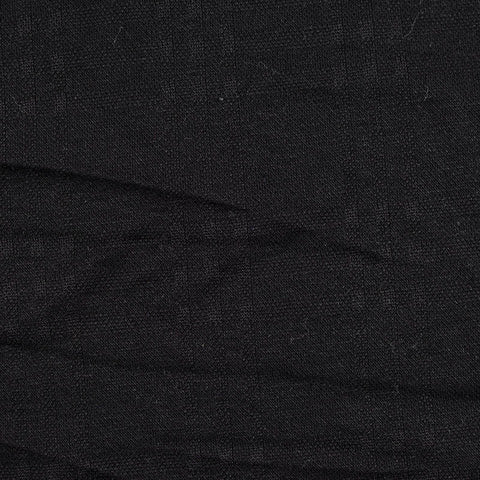 Jacquard 100% Polyester Interlock Knit Fabric, 279 gsm, 160 cm — Black