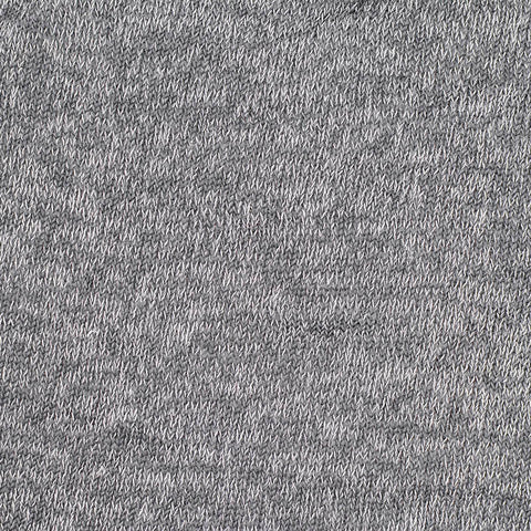 Grey Marl Chunky Knit, Poly-Viscose, 160 gsm, 140 cm