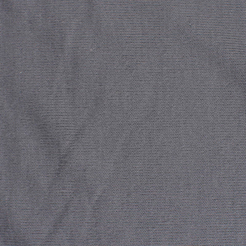 Polyester Viscose Stretch Chunky Knit Fabric, 200 gsm — Grey