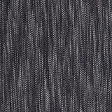 Black Vertical-Stripe Interlock Knit, Polyester — texture