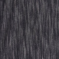 Black Vertical-Stripe Interlock Knit, Polyester, 360 gsm