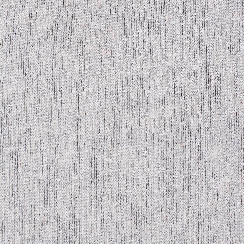 Light Grey Heather Chunky Knit, Cotton-Poly