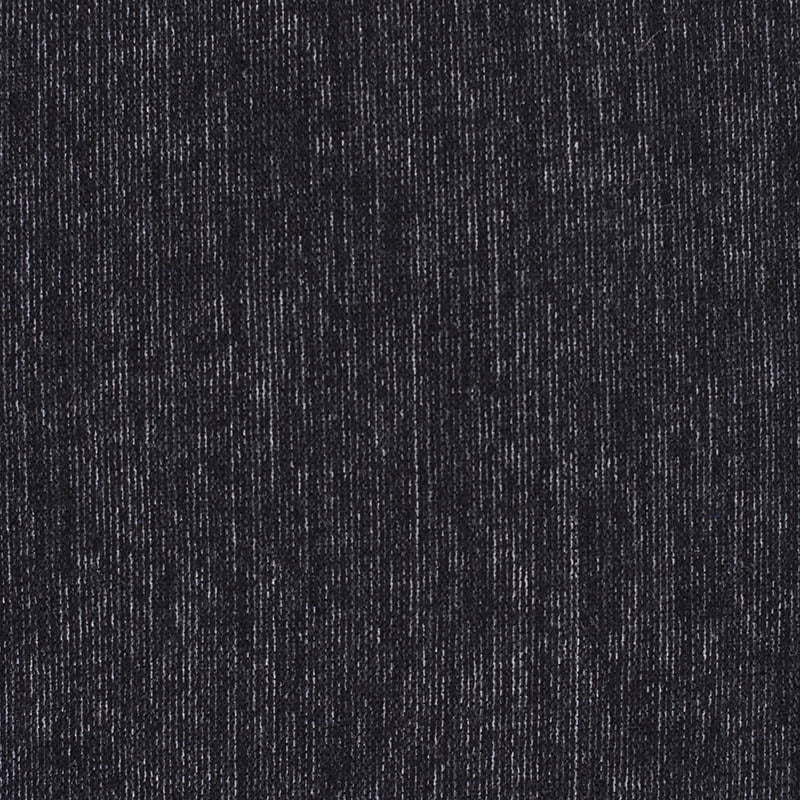 Cotton Polyester Stretch Chunky Knit Fabric, 405 gsm, 165 cm — Black