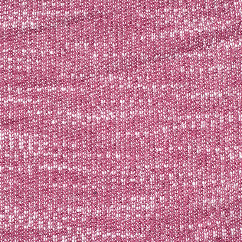 Pink Marl French Terry, Viscose-Poly, 188 gsm