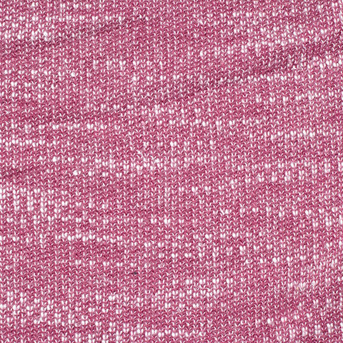 Pink Marl French Terry, Viscose-Poly, 188 gsm