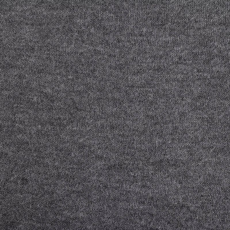 Grey Marl Jersey Knit, Polyester, 180 gsm, 170 cm