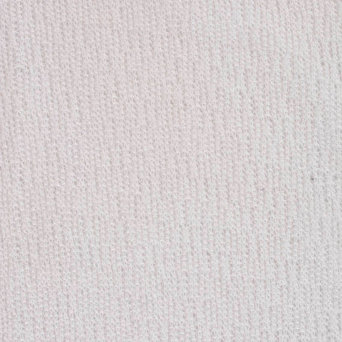 Jacquard Viscose Nylon Chunky Knit Fabric, 110 gsm, 136 cm — White