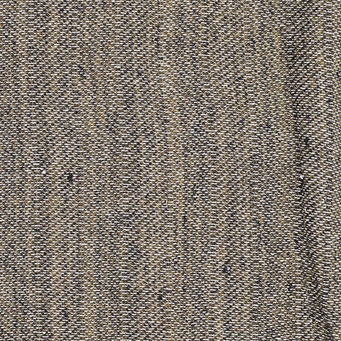 Orange Heathered-Herringbone French Terry, Poly-Cotton