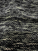 Light Green Marl Chunky Knit, Poly-Cotton